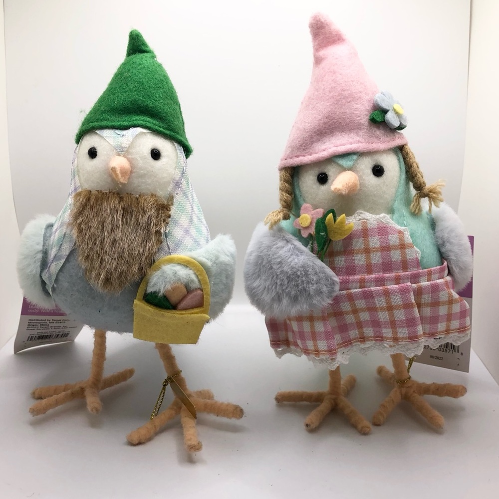 Spring 2023 Spritz Birds: BUD and BLOOM (from Target)